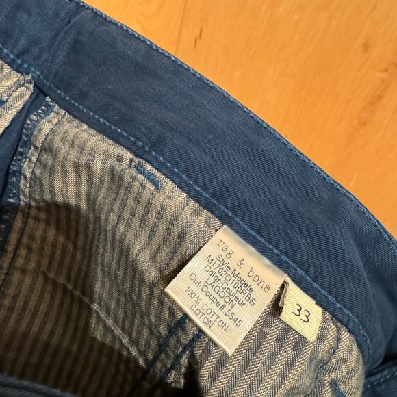 Rag & Bone blue chino - Picture 4 of 4